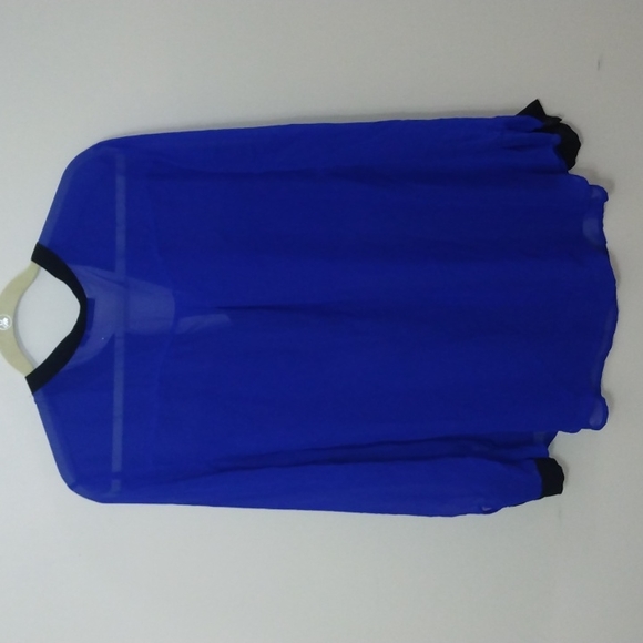 A.N.A BLUE/BLACK DRESS SHIRT SIZE 2X - Picture 3 of 4